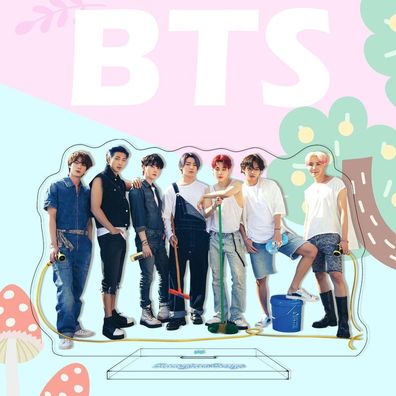 Kpop BTS Acryl Stand Figure Desktop Ornament Display Stehende Décor Peripheral#1