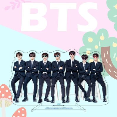 Kpop BTS Acryl Stand Figure Desktop Ornament Display Stehende Décor Peripheral#2