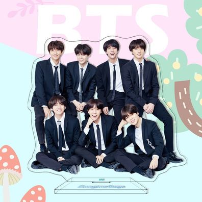 Kpop BTS Acryl Stand Figure Desktop Ornament Display Stehende Décor Peripheral#3