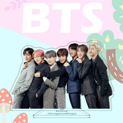 Kpop BTS Acryl Stand Figure Desktop Ornament Display Stehende Décor Peripheral#5