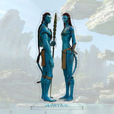 Avatar Jake Sully Neytiri Acryl Stand Figure Desktop Ornament Display Geschenk#5