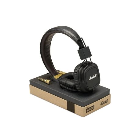 Marshall Major Kopfhörer Headphones On Ear Faltbar Kabelgebundene Schwarz Neu OVP