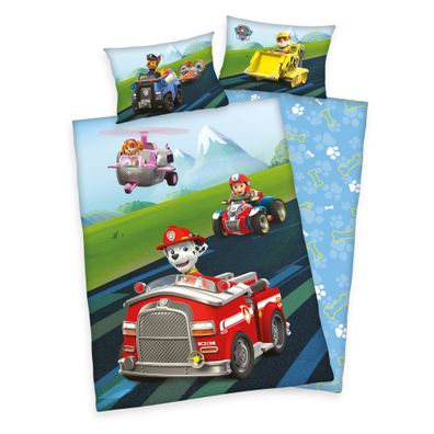 Paw Patrol Baby Bettwäsche Wendebettwäsche 100 x 135 cm