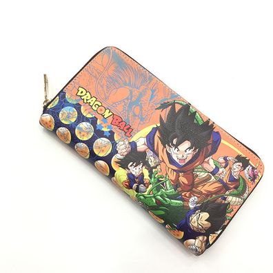 Dragon Ball Bunte Graffiti lange Brieftasche tragbare Geldbörsen Card Purse