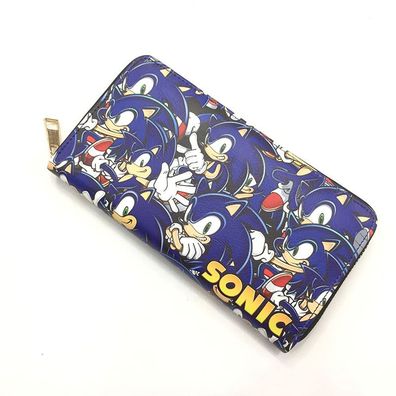 Sonic the Hedgehog Graffiti lange Brieftasche tragbare Geldbörsen Card Purse