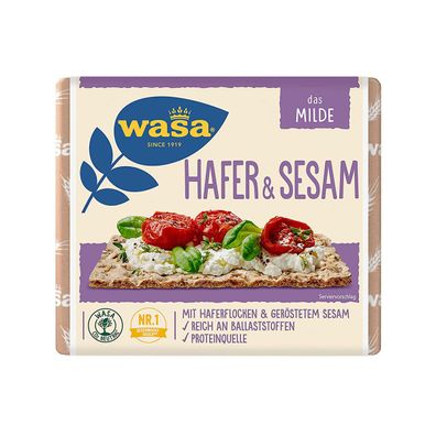 Wasa das Milde Hafer und Sesam Reich an Ballaststoffen 230g