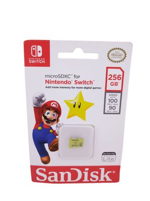 Sandisk microSDXC™, Speicherkarte für Nintendo Switch, 256 GB, Gelb