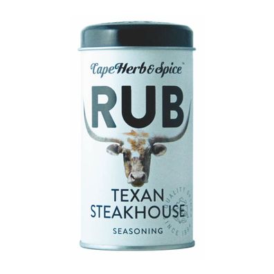 Cape Herb and Spice Rub Texan Steakhouse Gewürzsalzmischung 100g