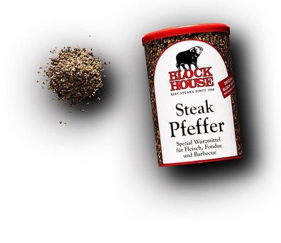 Block House Steak-Pfeffer Spezial Würzmittel in der Dose 200g