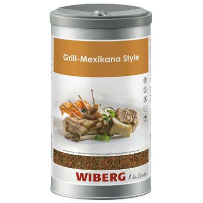 Wiberg Grill Mexikana Style Gewürzsalz Mischung im Aromatresor 750g