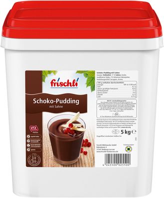 Frischli Sahne-Pudding Schoko schmeckt wie selbstgemacht 5000g