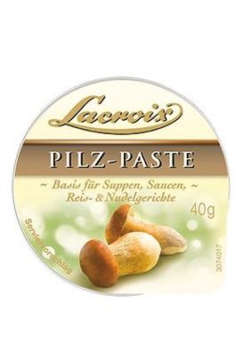 Lacroix Pilzpaste Basis für Suppen Saucen und Nudel Reis Gerichte 40g