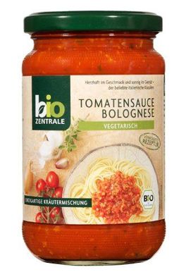 biozentrale (BIOZ8) bioz-Tomatensauce Bolognese, 350 g