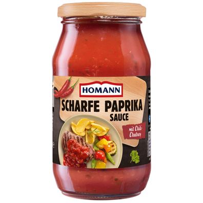 Homann scharfe Paprika Sauce