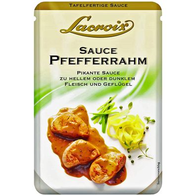 Lacroix Sauce Pfefferrahm tafelfertig ideal zu fleisch 150ml
