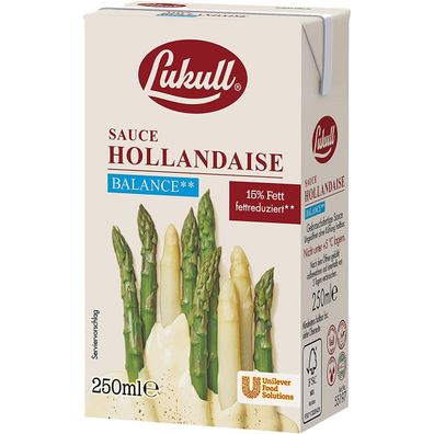 Lukull Sauce Hollandaise Balance cremig Premium Produkt 250ml