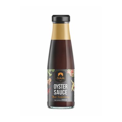 deSiam Oyster Sauce mit würzig süßem Aroma und Sojasauce 200ml