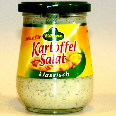 Kühne Sauce für Kartoffelsalat fertig gewürzt laktosefrei 250 ml