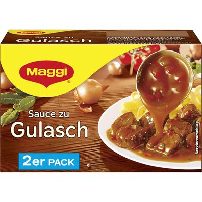 Maggi Sauce zu Gulasch perfekt zu Schmorgerichten 2er für 2x 250ml