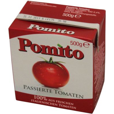 Pomito Passierte Tomaten aus frischen Italienischen Tomaten 500g
