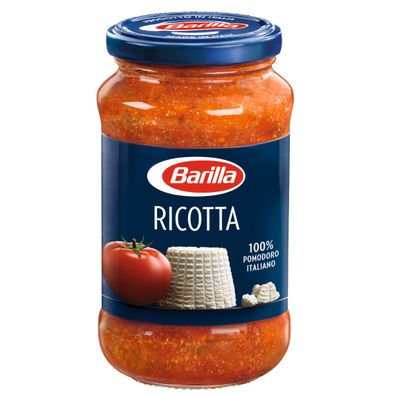 Barilla Ricotta Sauce Pomodore mit Tomaten und Ricotta Style 400g