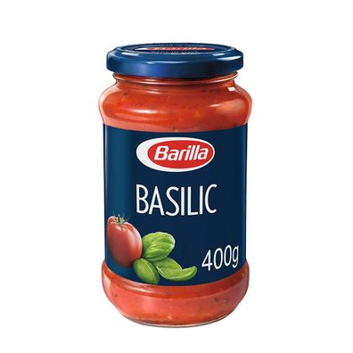 Barilla Pasta Sauce Basilico Italienische Tomaten und Basilikum 400g