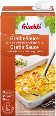 Frischli Gratin-Sauce aus feiner Sahne Convenience pur 1000ml