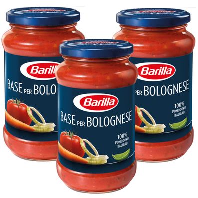 Barilla Base Bolognese delikate Basis für Bolognesesauce 400g 3er Pack