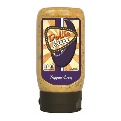 Dollie Sauce Pepper Curry mit würziger leichter Currysauce 300ml