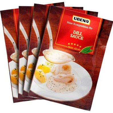 Ubena Dill Sauce feine leckere Komposition für die feine Küche 160g