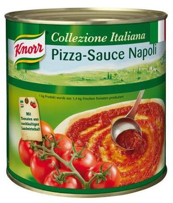 Knorr Collezione Italiana Pizza Sauce mit Tomatenstückchen 2600g