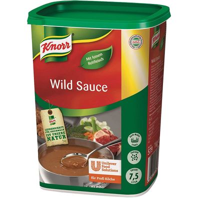 Knorr Wild Sauce ergibt 6.5 Liter Großpackung für Gastro 1000g