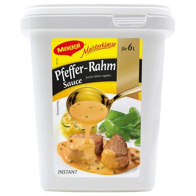 Maggi Pfeffer Rahm Sauce zum Braten Großpackung für Gastro 750g