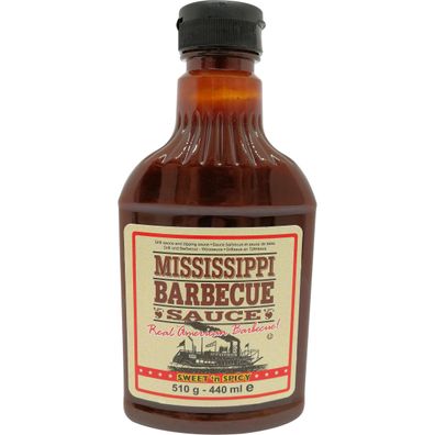 Mississipi Barbecue Sweetn Spicy Sauce süss und scharf 440ml