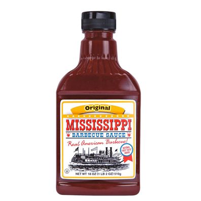 Mississippi Original BBQ Sauce Marinade für Grillgut und Dips 440ml