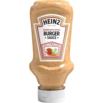 Heinz American Style Burger Sandwich Sauce cremig und herzhaft 220ml