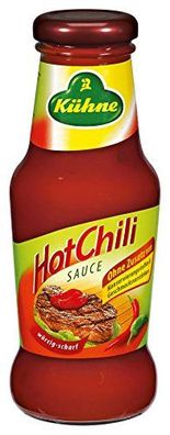 Kühne Würzsauce Hot Chili, 250 ml