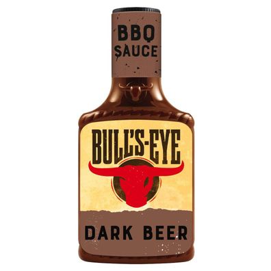 Bulls Eye Dark Beer Sauce mit pikantem Pfeffer und malziger Süße 300ml