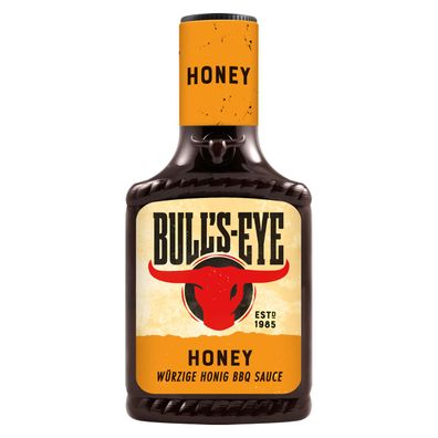 Bulls Eye Honey BBQ Grillsauce mit süßlich rauchiger Geschmack 300ml