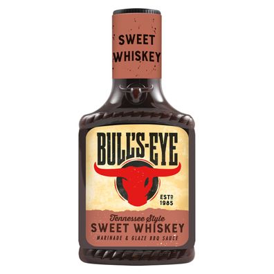 Bulls Eye Sweet Whiskey und Honig Tennessee Style BBQ Sauce 300ml