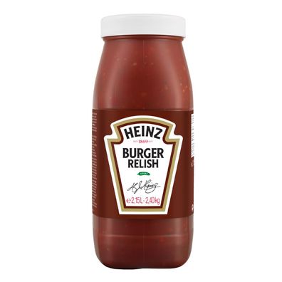 Heinz Burger Relish säuerliches Tomatenpüree in einer Kanne 2150ml