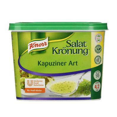 Knorr Salatkröung Kapuziner Art Basis für Salatdressing 500g