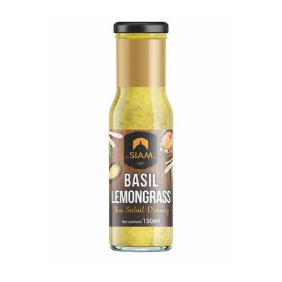 deSiam Basil Lemongras Thai Salad Dressing mit Basilikum 150ml
