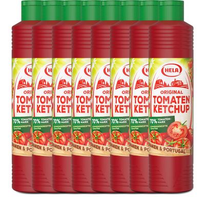 Hela Tomaten Ketchup mit natürlich fruchtigem Aroma 800ml 6er Pack