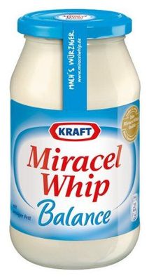 Miracel Whip Balance unverwechselbare locker würzige Note 250 ml 4er Pack
