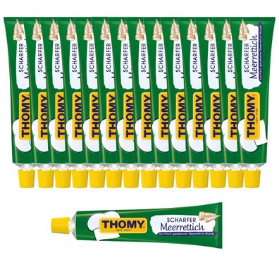 Thomy scharfer Meerrettich cremig aus Meerrettichwurzeln 85g 15er Pack