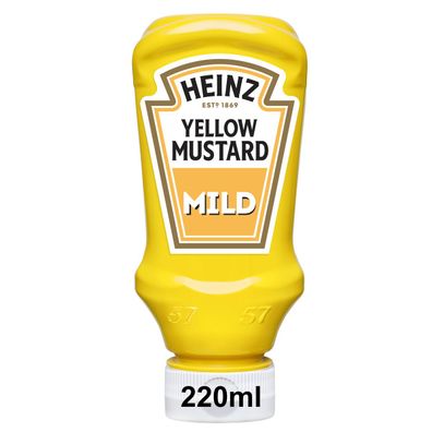 Heinz American Mustard Mild Senf nach amerikanischer Art 220ml