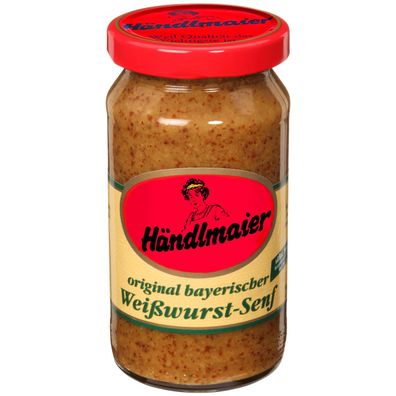 Händlmaier original bayerischer Weißwurst Senf Süß Vegan 200ml