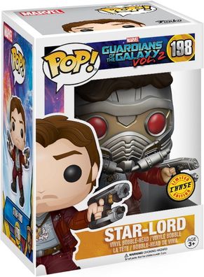 Marvel Guardians of the Galaxy - Star-Lord 198 Limited Chase Edition - Funko Pop