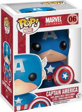 Marvel Universe - Captain America 06 - Funko Pop! - Vinyl Figur